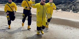 New Quay RNLI crew member goes the extra mile to raise funds
