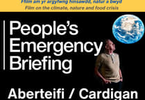 Cardigan to show free screening of 'The People's Emergency Briefing'