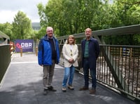 New footbridge opens in Gwynedd, boosting sustainable travel