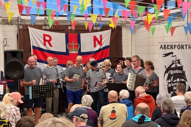 Last Year’s Sea Shanty and Street Food event, June 2025. Photo: RNLI/Katie Anderson-Hammersley