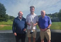 Cian Edwards lifts Beauchamp Cup at Penrhos
