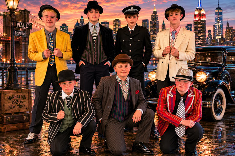 See the youngsters of Dynamix Performing Arts perform ‘Guys and Dolls’ at Rhosygilwen