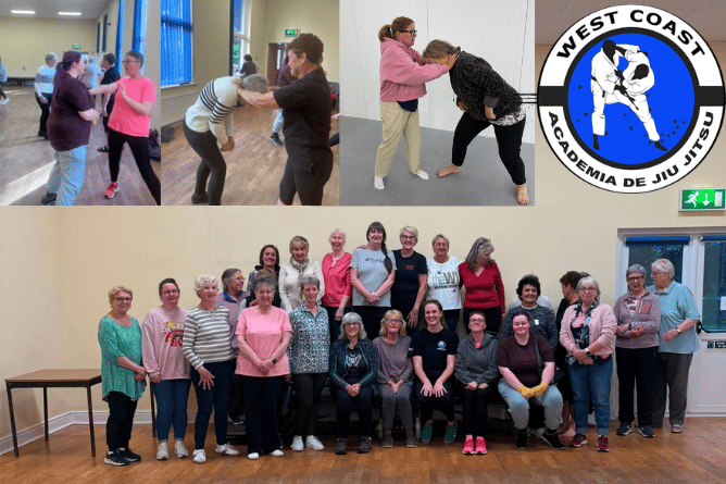 Ceredigion WI members have been taking part in self defence sessions