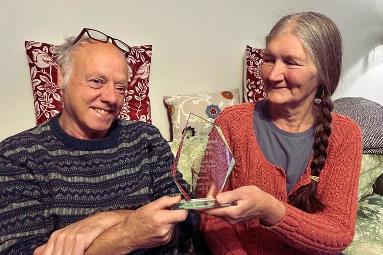 John and Stacey Darrell are Shared Lives carers and received an award last year from Shared Lives Plus for their work. Picture: Shared Lives Plus