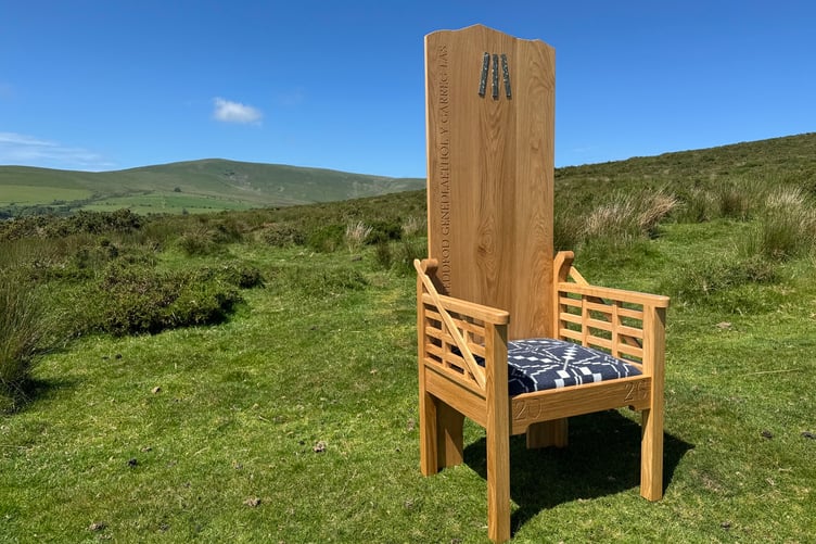 Cadair Eisteddfod Genedlaethol y Garreg Las