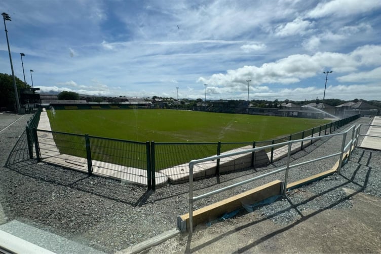 Some of the games will he held at Caernarfon Town's refurbished Oval ground