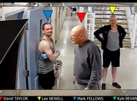 The moment three prisoners storm the cell of child killer Kyle Bevan