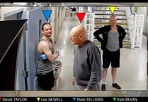Video: The moment three prisoners storm the cell of child killer Kyle Bevan