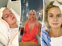 Mez learns to walk again after stroke aged just 26