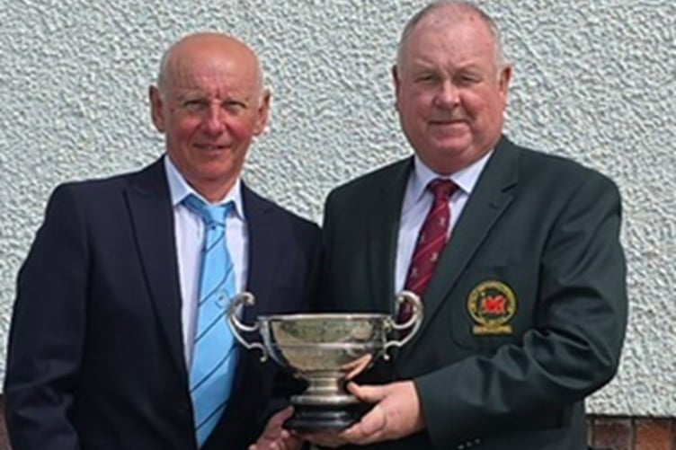 Ken Griffiths, winner of the Cecil Wright Cup