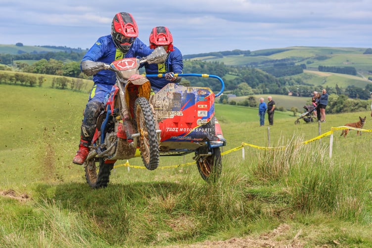 Alun Davies and James Ferguson won the two-day enduro