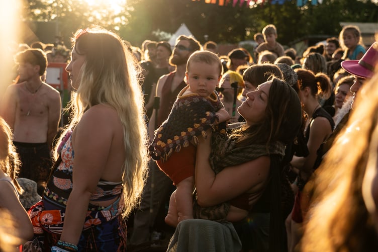 Families enjoyed the sun this weekend at the Pembrokeshire festival.