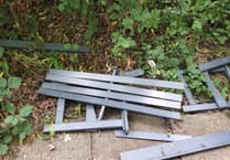 Police appeal for information as Dolgellau memorial bench is vandalised