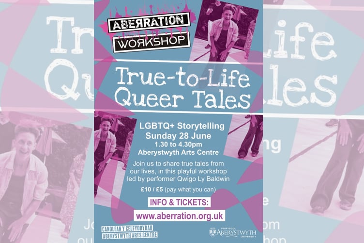 Attend the Aberration creative storytelling workshop this Sunday