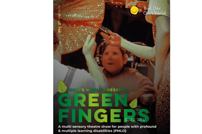A gentle multi-sensory theatre experience for people with profound and multiple learning disabilities is coming to Aberystwyth Arts Centre