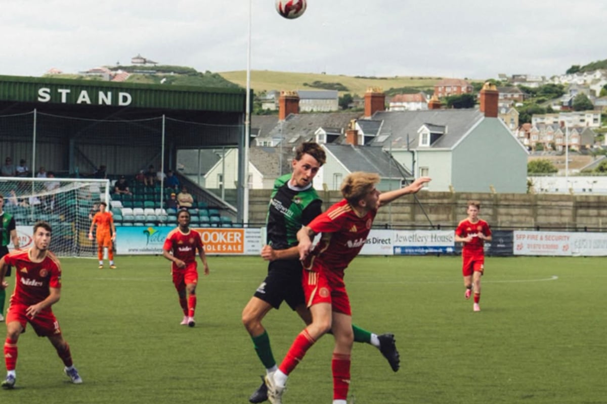 Aberystwyth’s new‑look side earn creditable draw against Newtown visual