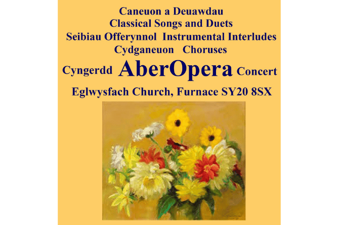 St.Michael’s Church in Eglwysfach will host Aber Opera
