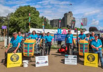 Cardi Cranks complete castle challenge and raise massive amount