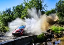 Elfyn Evans battles through Acropolis to protect WRC lead