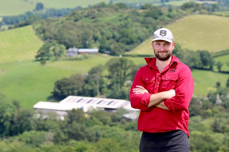 Peter Loxdale of Castle Hill Farm