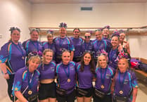 Llanidloes cheerleaders soar to European titles
