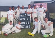 Last-over drama as Aberaeron edge run-fest against Talybont Rachels 2nds