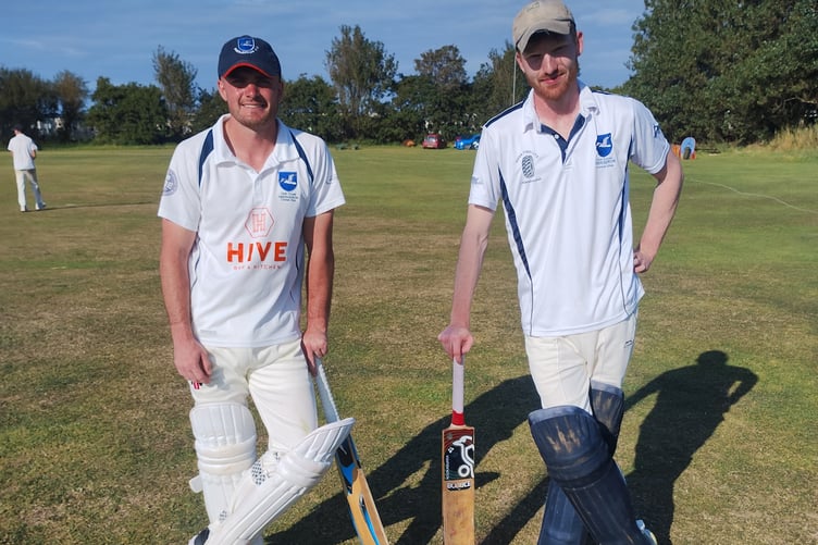 Bowling heroes Liam Regan and Huw Rishko