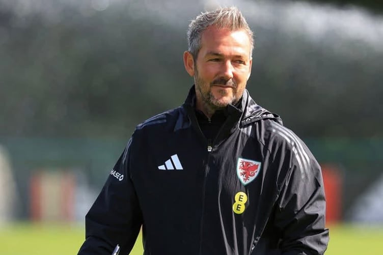 FA Wales Under 21 coach Matty Jones