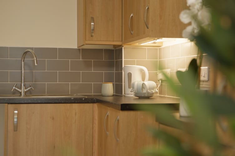 Inside the show home at Hen Bentre Pwylaidd