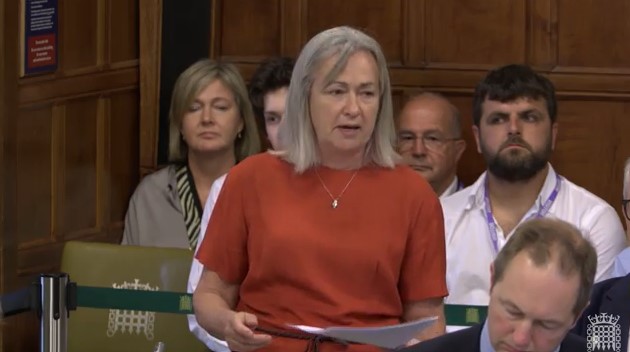 Liz Saville Roberts MP at Coastguard debate