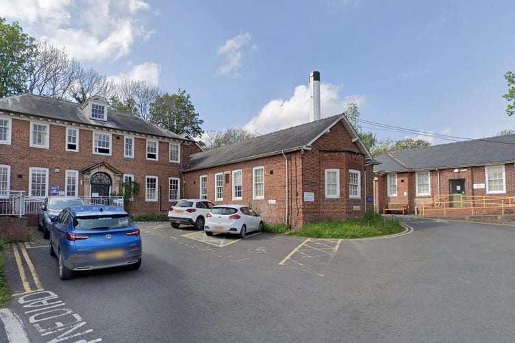 The Montgomeryshire County Infirmary hospital