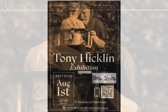 The Tony Hicklin memorial exhibition and stroke awareness event will take place on 1 August