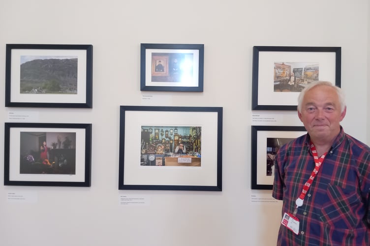 Will Troughton has launched an exhibition to mark the end of his 34-year career at the National Library of Wales. Photo: Julie McNicholls Vale