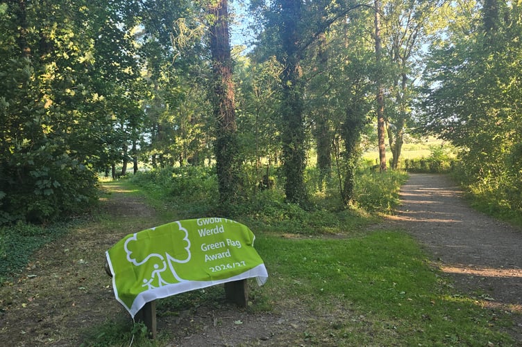The Ynysymaengwyn Trust is proud to have won a Green Flag award for the fifteenth consecutive year