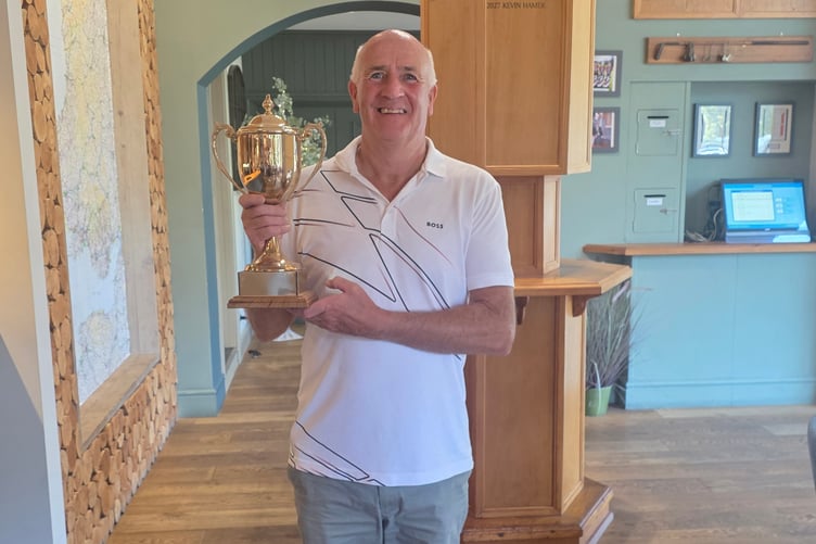 Championship winner Andy Bligh