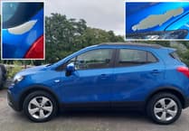Car woes for Julie as beloved Boracay Blue Vauxhall Mokka paint peels