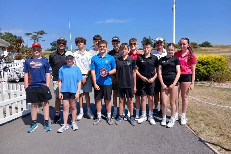 The pupils enjoyed their day at Abersoch Golf Club