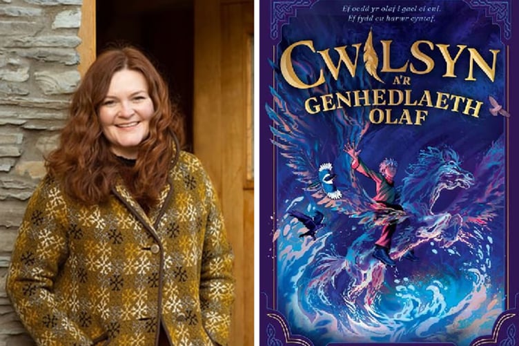 Caryl Lewis a'i llyfr newydd Cwilsyn a’r Genhedlaeth Olaf