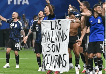 Welsh Conservatives condemn Argentina's Falklands war banner at World Cup