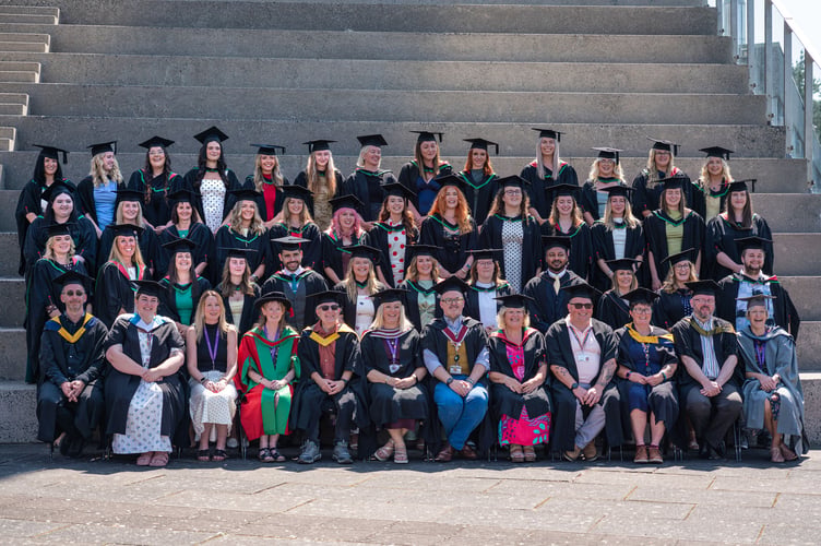 First ever nursing graduates from Aberystwyth University