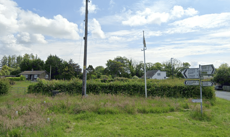 The land in Cross Inn
