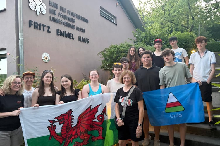 members of Aelwyd Trefechan