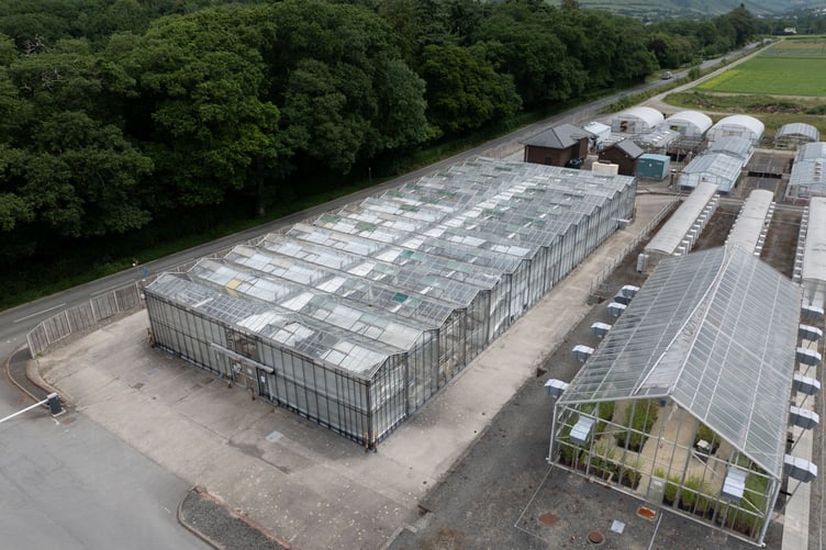 Some of IBERS' plant growth facilities