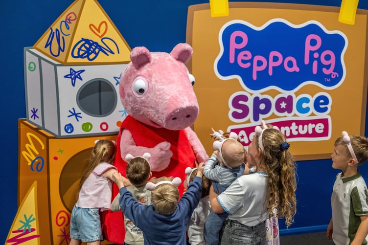 The Peppa Pig Space Adventure runs until November at NEC Birmingham