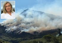 Military aid request for Gwynedd wildfire as helicopter delayed