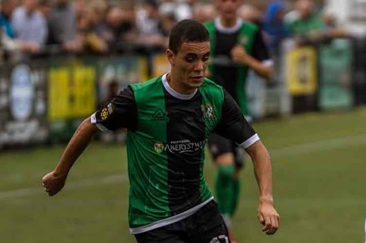 Rhys Hughes scored the winner for Aberystwyth against Guilsfield