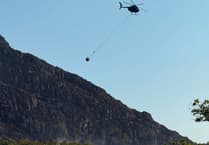 Gwynedd woman's anger as family funds own helicopter to tackle fire
