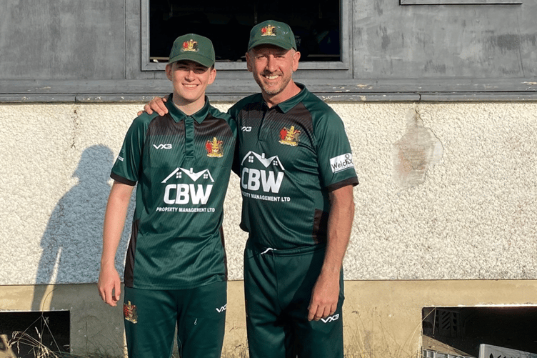 Centurions Steff Roberts and Iestyn Roberts