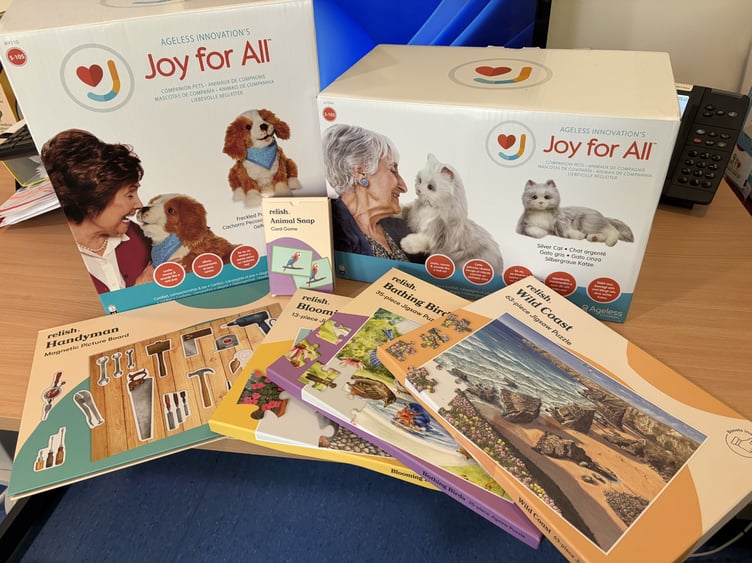Games and activities for OAMH wards