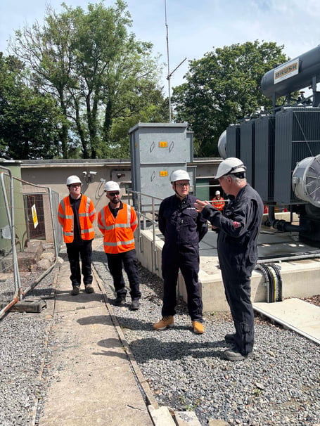 £4.2m power upgrade for Aberaeron nears completion